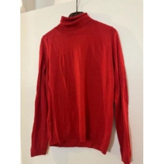 Pull femme col roulé rouge...