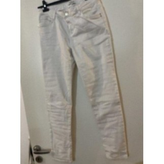Jean femme blanc Morgan T40