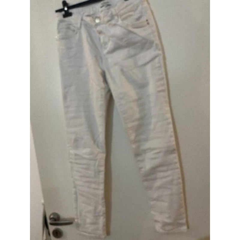 Jean femme blanc Morgan T40
