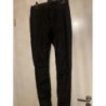 Pantalon femme similicuir noir 