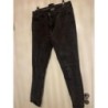 Jean Femme gris fonce  Slim Kiabi T42