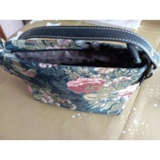 Sac à main Fleurs/ Tissu 