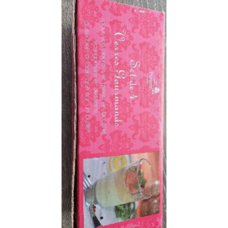 Lot 4 verrines Potiron Paris