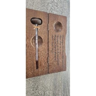 Coffret thermomètre à vin 