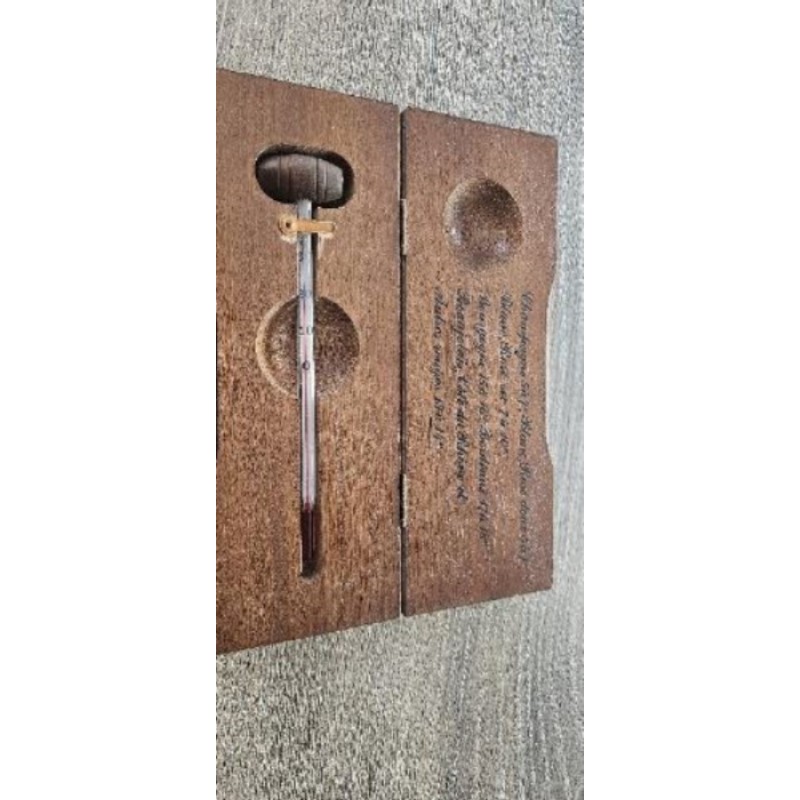 Coffret thermomètre à vin 