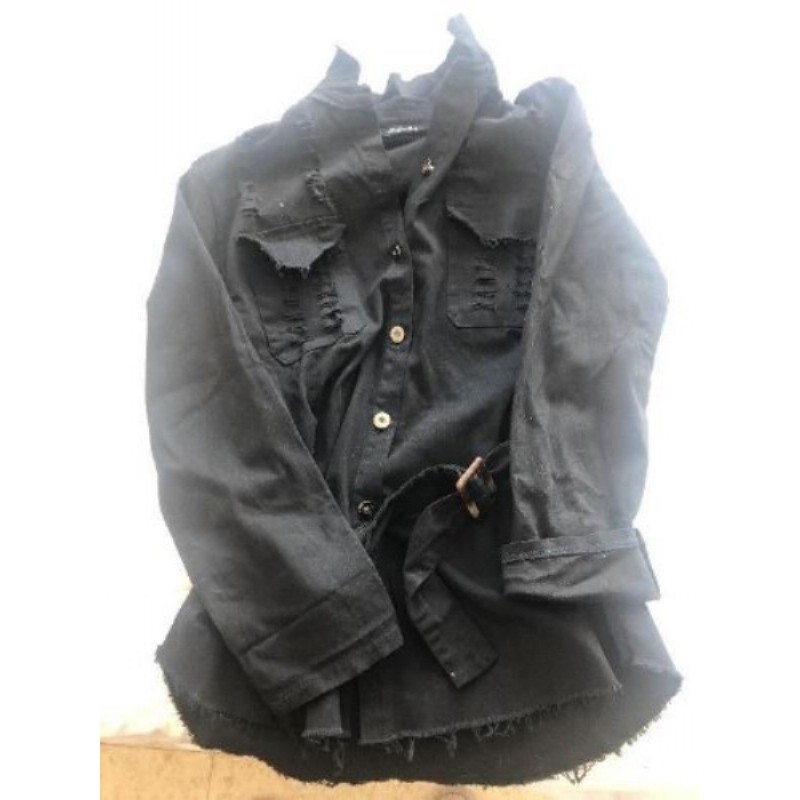 Chemise  noire.Made in Italy. Taille:S/L