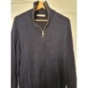 Pull homme bleu marine taille L