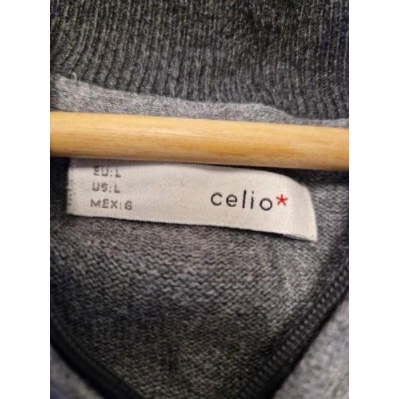 Pull homme gris taille L