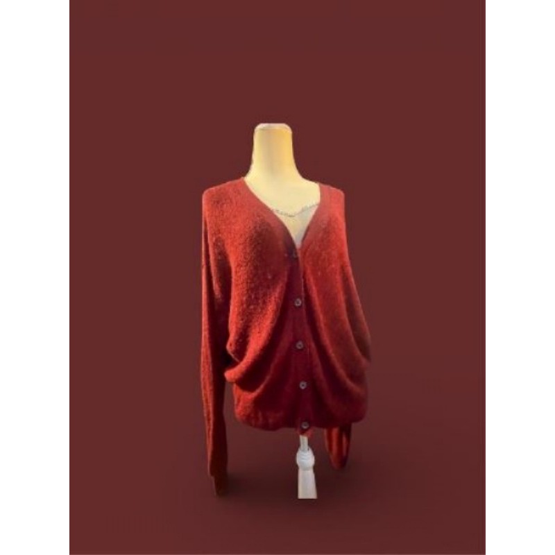 Kookaï Taille 42 / Gilet Bordeau Maille douce 