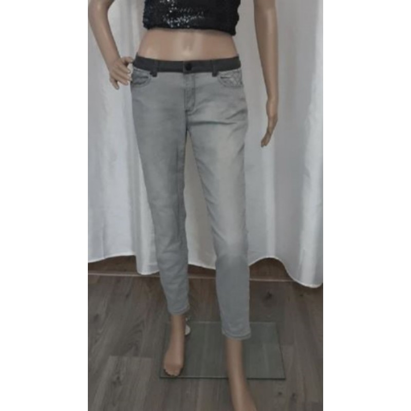 Pantalon jean gris T40