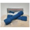 Haltères en mousse bleu 2 x 0,9 kg