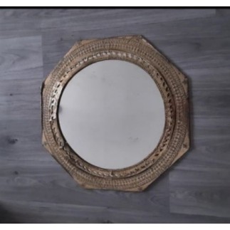 Miroir dorée vintage 
