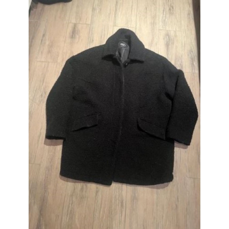 MANTEAU NOIR Le temps des cerises taille M