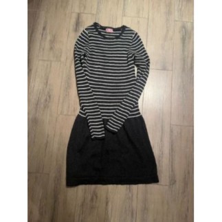 ROBE ADO MAILLE GRISE HAUT...