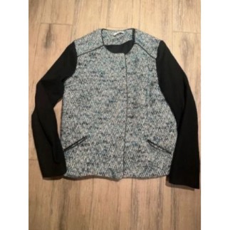 VESTE BLEUE ET NOIRE BY ZOE...