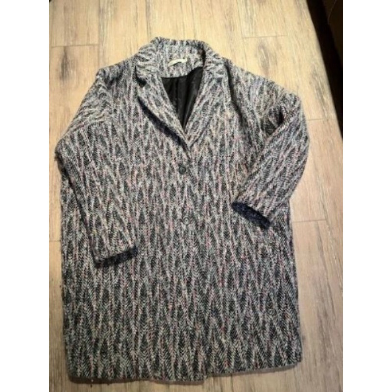 MANTEAU GRIS SEE YU SOON TAILLE UNIQUE