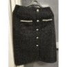Jupe en tweed mi long TM