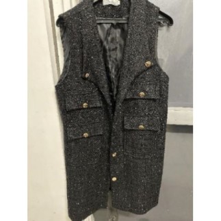Veste sans manche en tweed TL