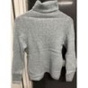 PULL femme col roulé paillette TM