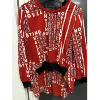 pull fluide femme rouge TM