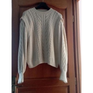 Pull femme blanc cassé/ TL