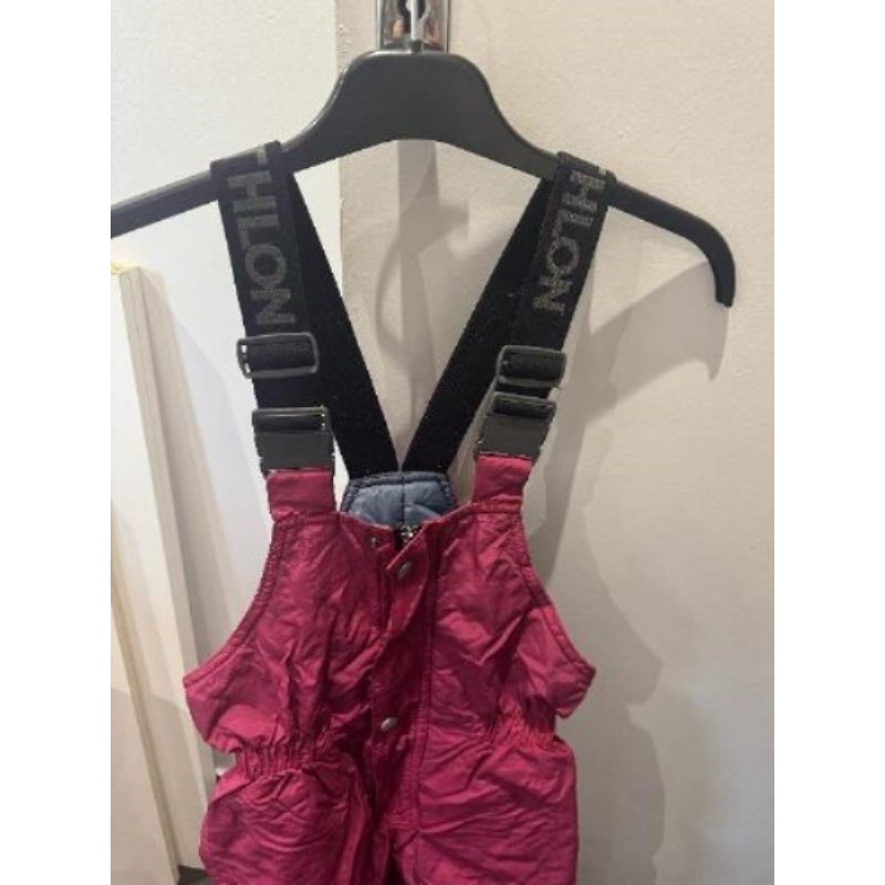 Combinaison de Ski enfant avec bretelles - BordeauTaille 10/12 ans