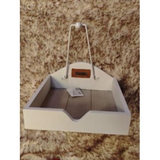 Petite étagère blanche 