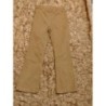 Pantalon évasé velours beige fille T.10/12 ans