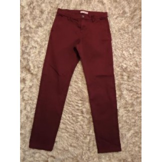 Chino bordeaux T. 13/14 ans