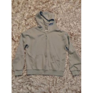 Sweat zippé vert T.12 ans