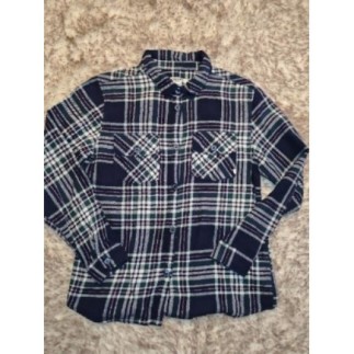 Chemise à carreaux fille T...