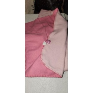 Coverture rose polaire 