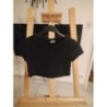 Crop top noir Taille S