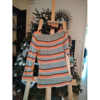 Pull a rayures diverses...