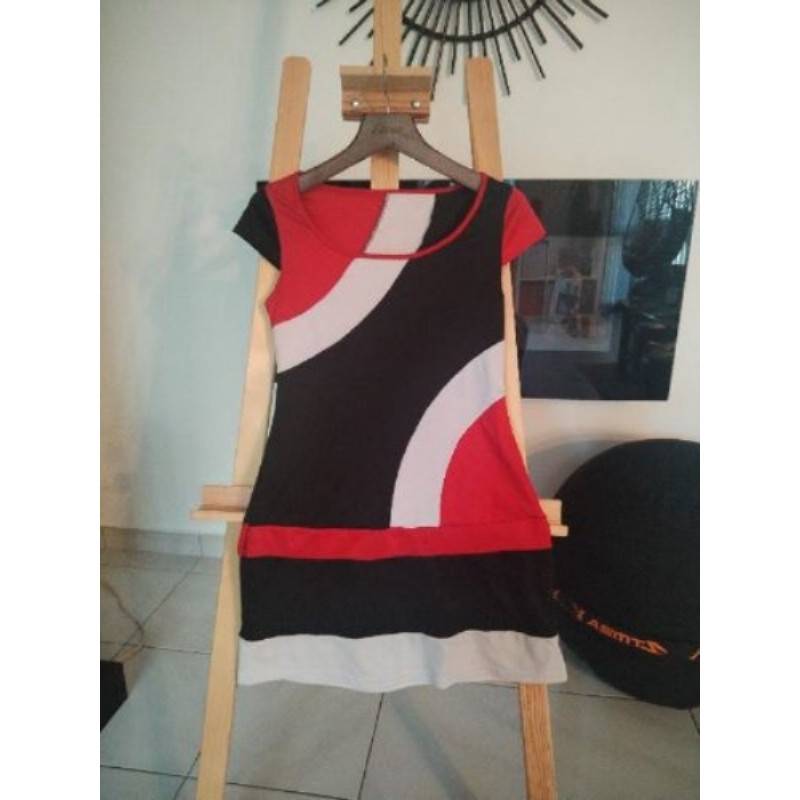 Robe tricolore 36
