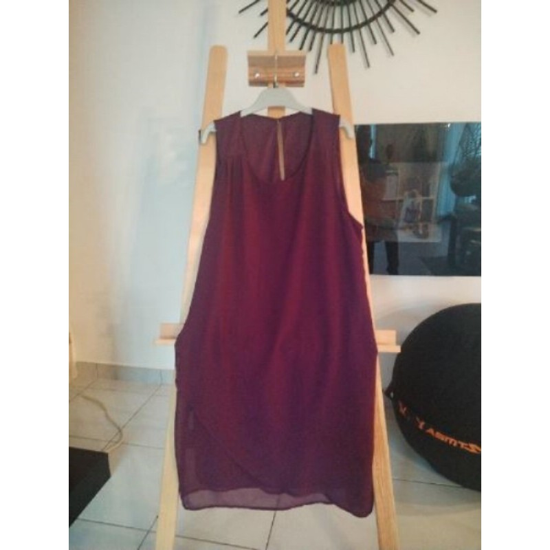 Robe violette taille 38 