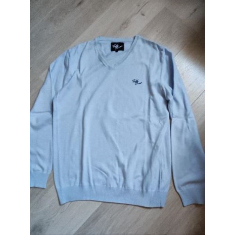 Pull Teddy Smith bleu ciel XL