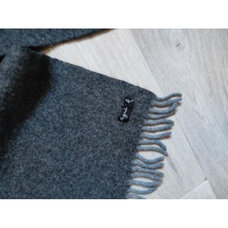 Écharpe Agnès B grise