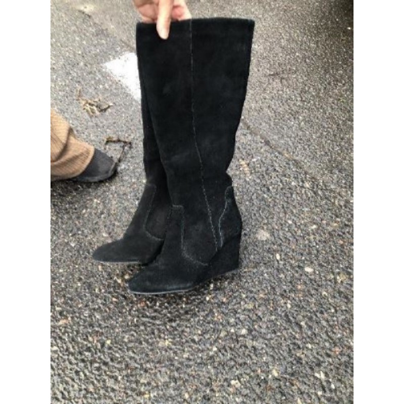 Bottes compensée noire taille 37