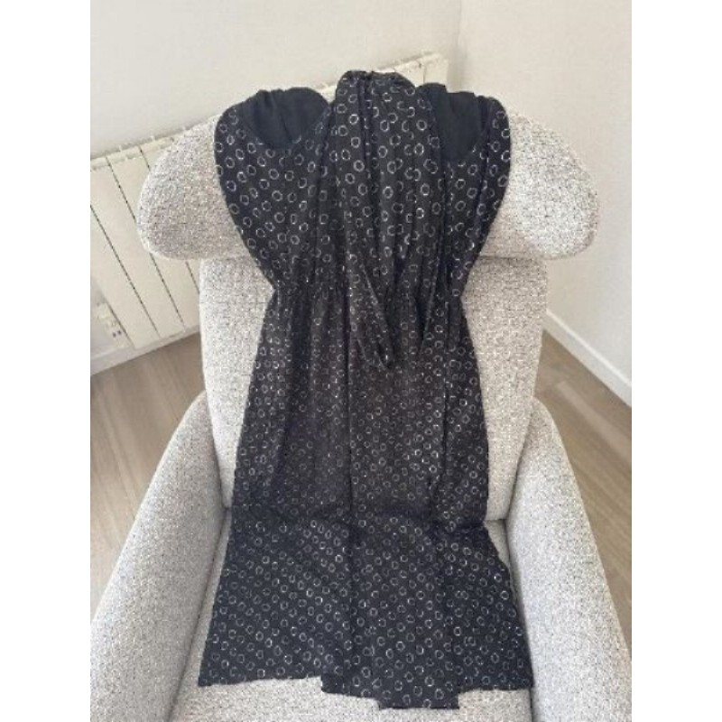 Robe imprimée cercle argenté (prix d’origine 295€)