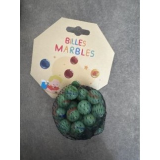Filet de 20 billes verte neuf 