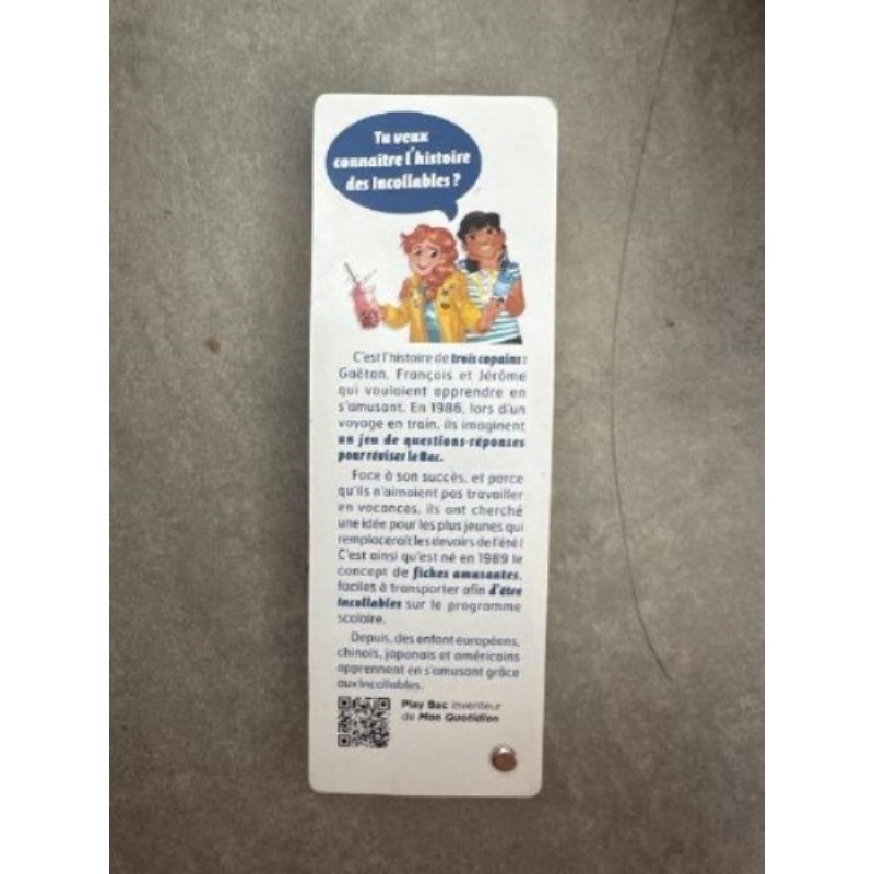 Les incollables anglais débutant (manque juste la page de couverture)