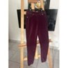 Pantalon velours bordeaux - 12 ans