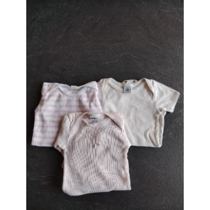 Lot de 3 body 12 Mois 