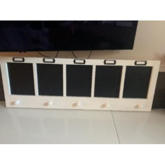 Porte manteau ardoise 