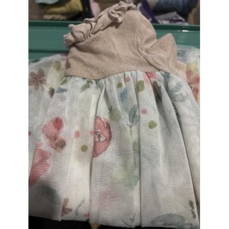 Robe rose Time fleurie...