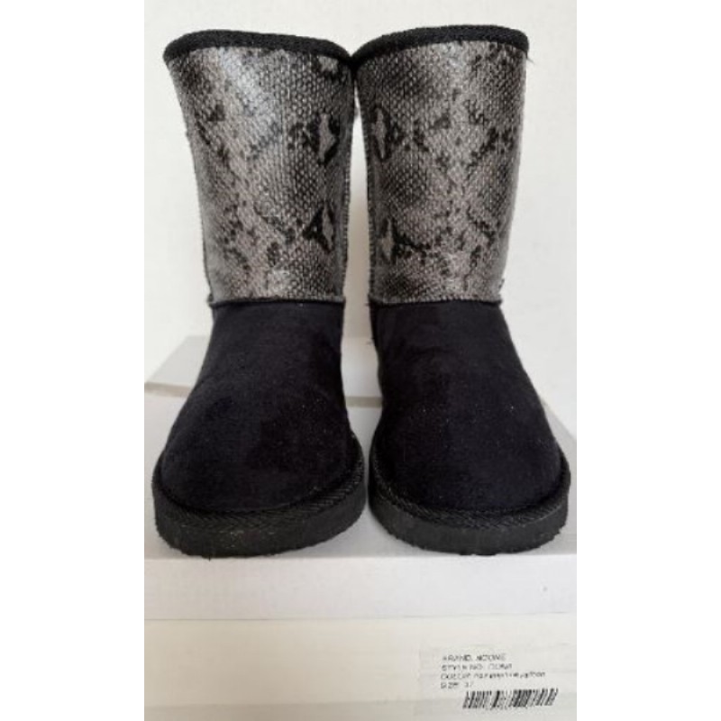 Bottes chaudes d’hiver - Couleur Noir imprimé python - en très bonne état ! Pointure 37 