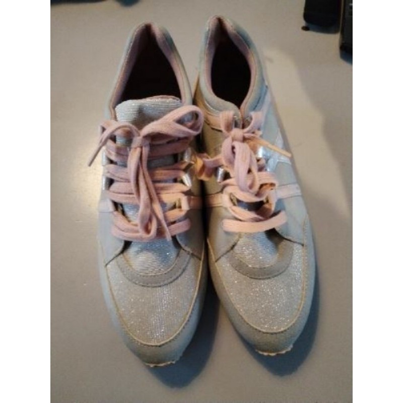 Basket rose et grise cache cache 40 