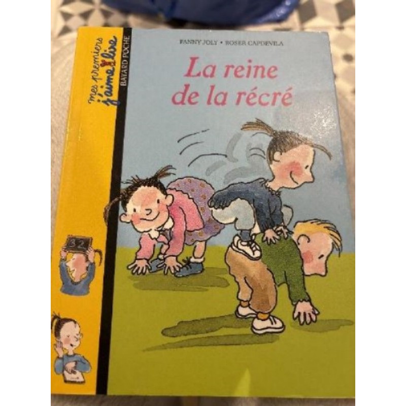 Roman enfant la reine de la récré 