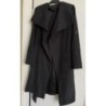 Long Manteau Noir Taille M